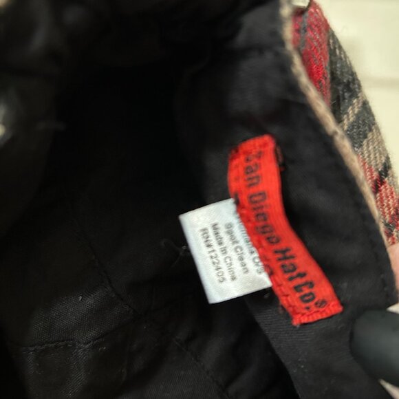 San Diego Hat Co. Women's Plaid Hat - Picture 5 of 6